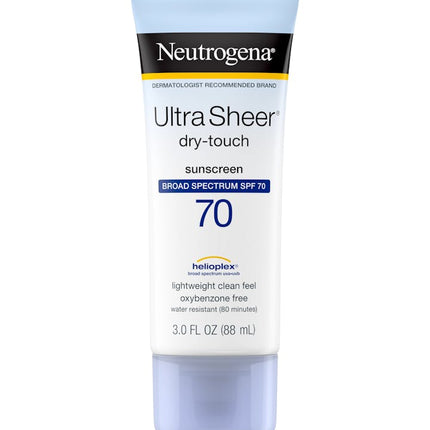 Neutrogena Ultra Sheer dry-touch Sunscreen SPF 70