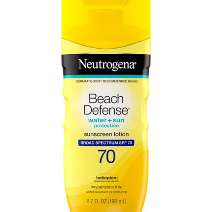 Neutrogena Beach Defence water+sun protection SPF 70 Lotion