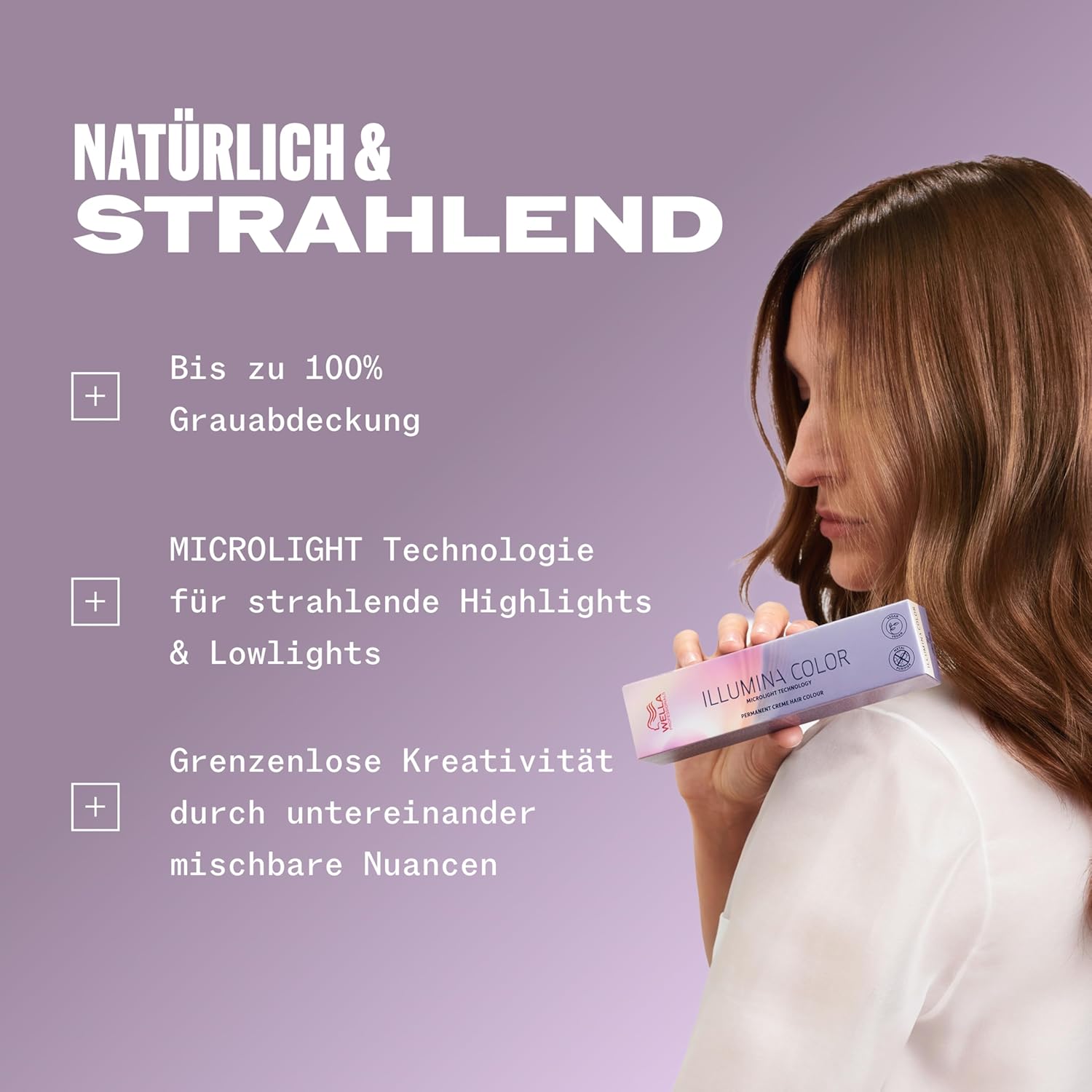 Wella Illumina hair Color features