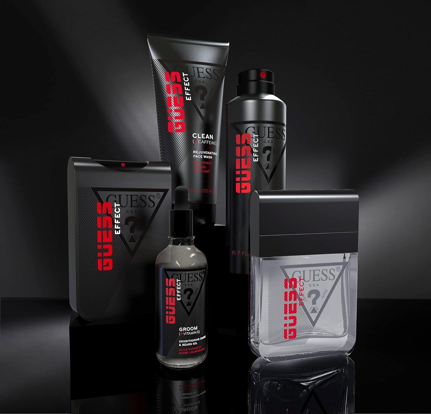 Guess Effect Clean+Caffeine Rejuvenating Face Wash