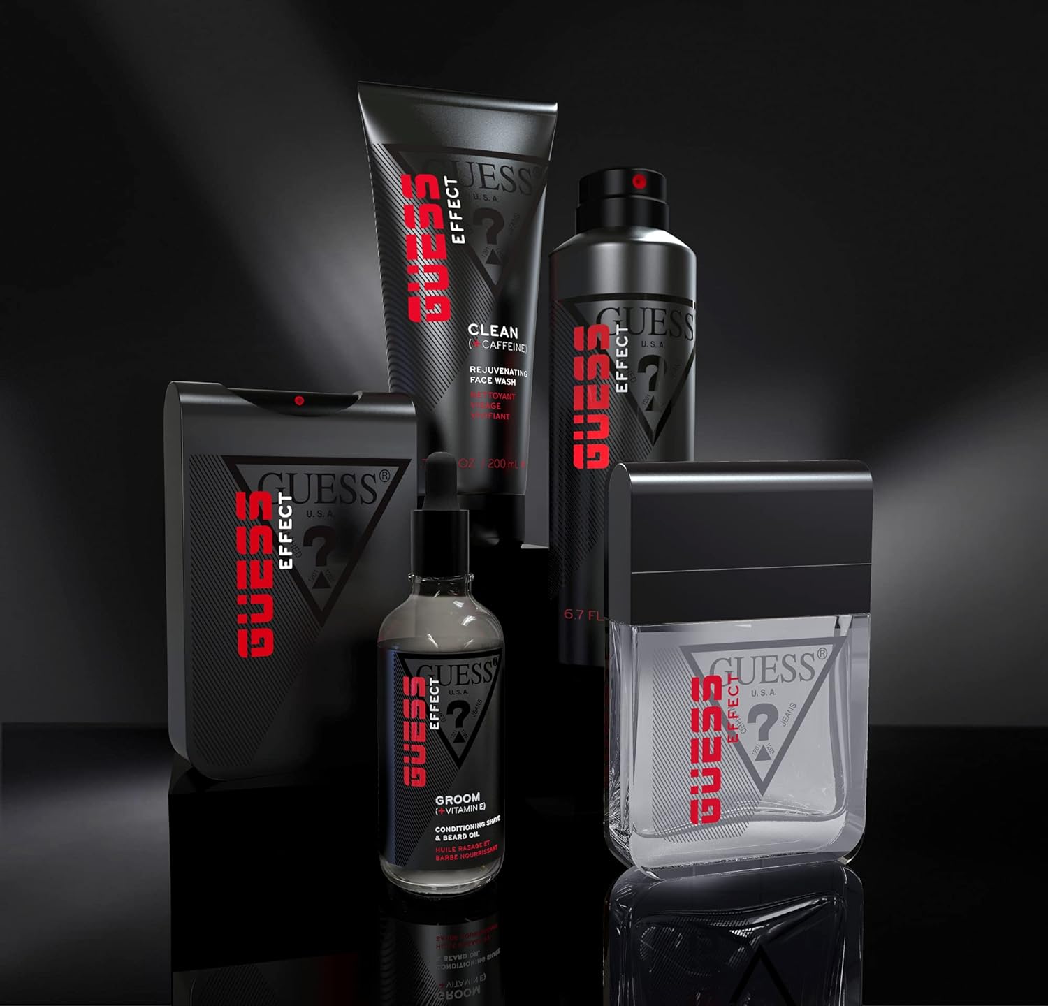 Guess Effect Clean+Caffeine Rejuvenating Face Wash
