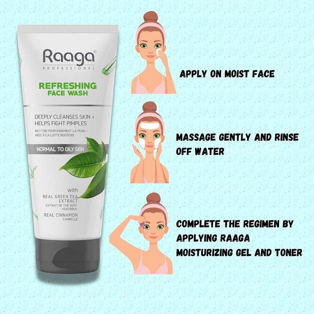 Raaga refreshing face wash