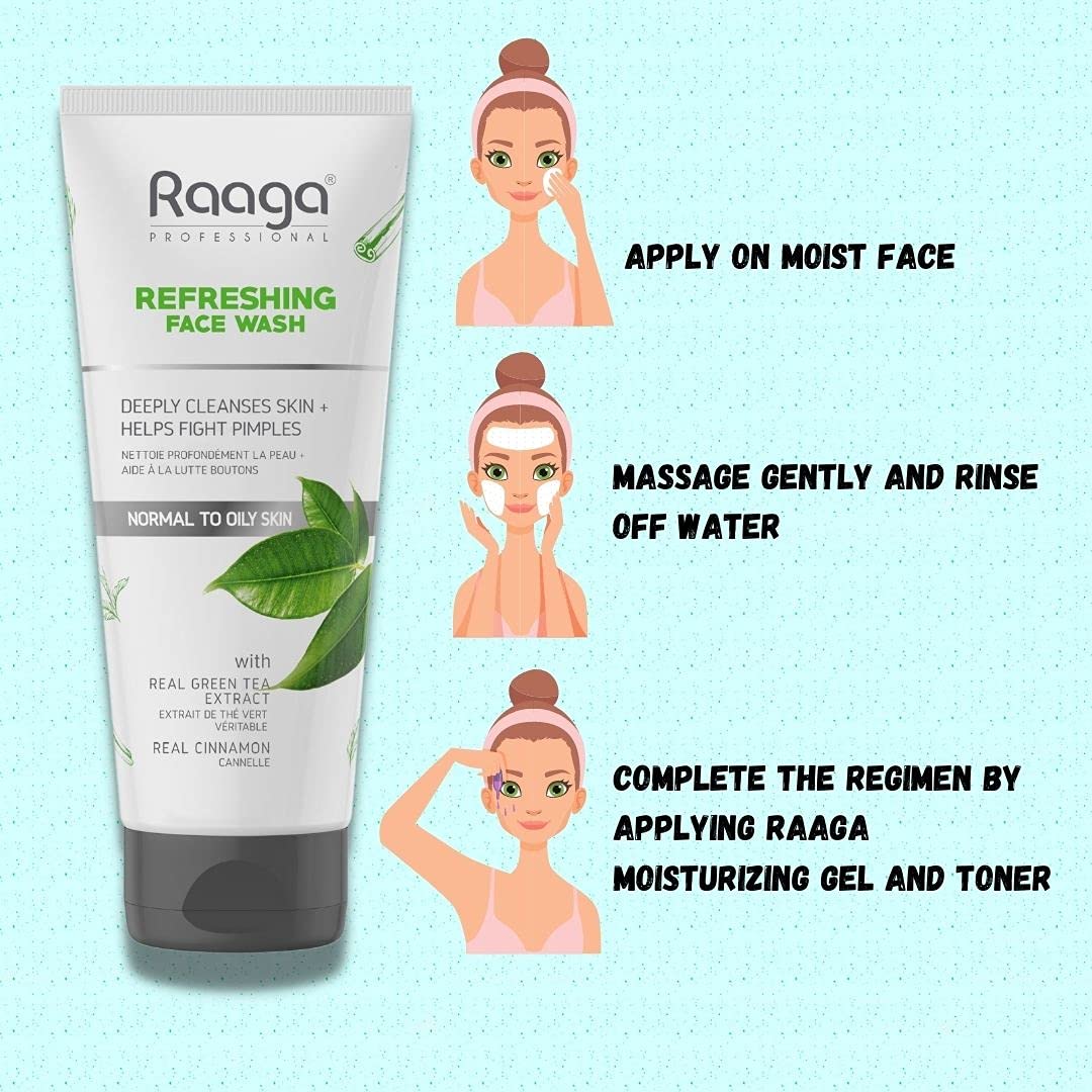 Raaga refreshing face wash