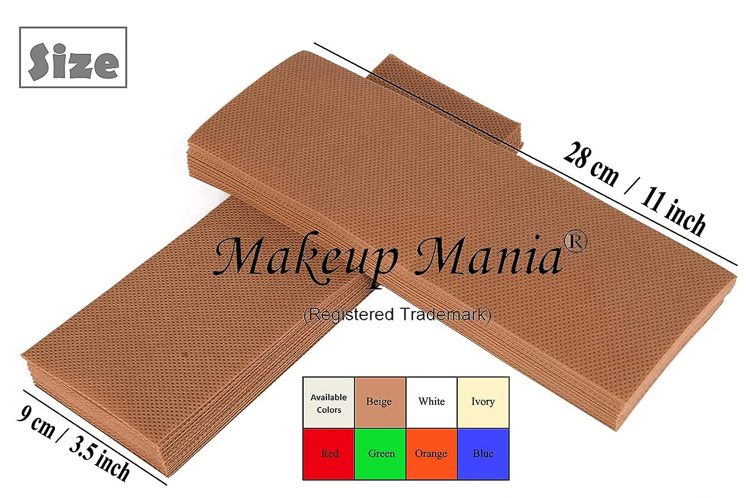 Waxing Strips, Non-Woven Hair Removal  140 pcs