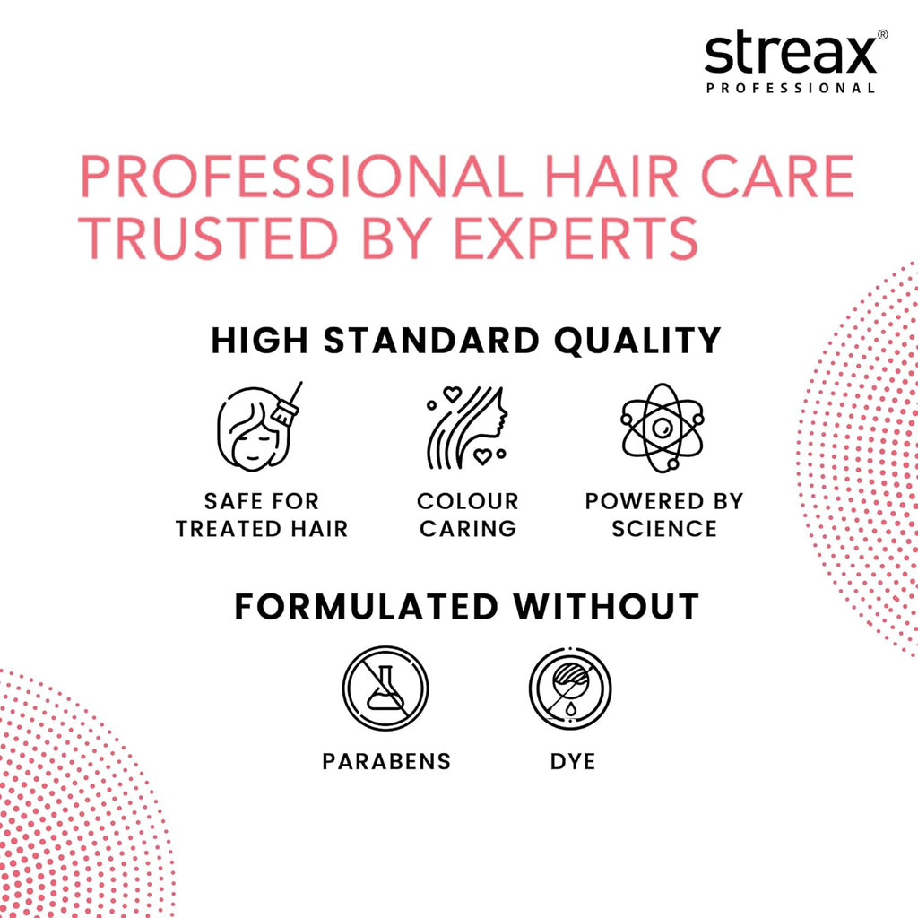 Streax Professional Argan Secrets Moisturising Shampoo