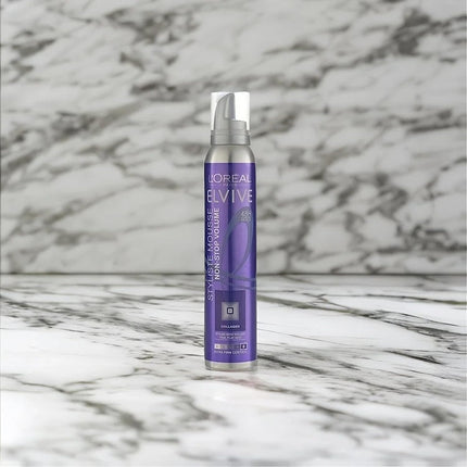 Loreal Elvive Extra Volume 48H Hold Styliste Mousse 200 ML