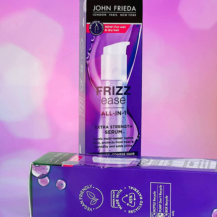 John Frieda Frizz Ease Extra Strength Serum New