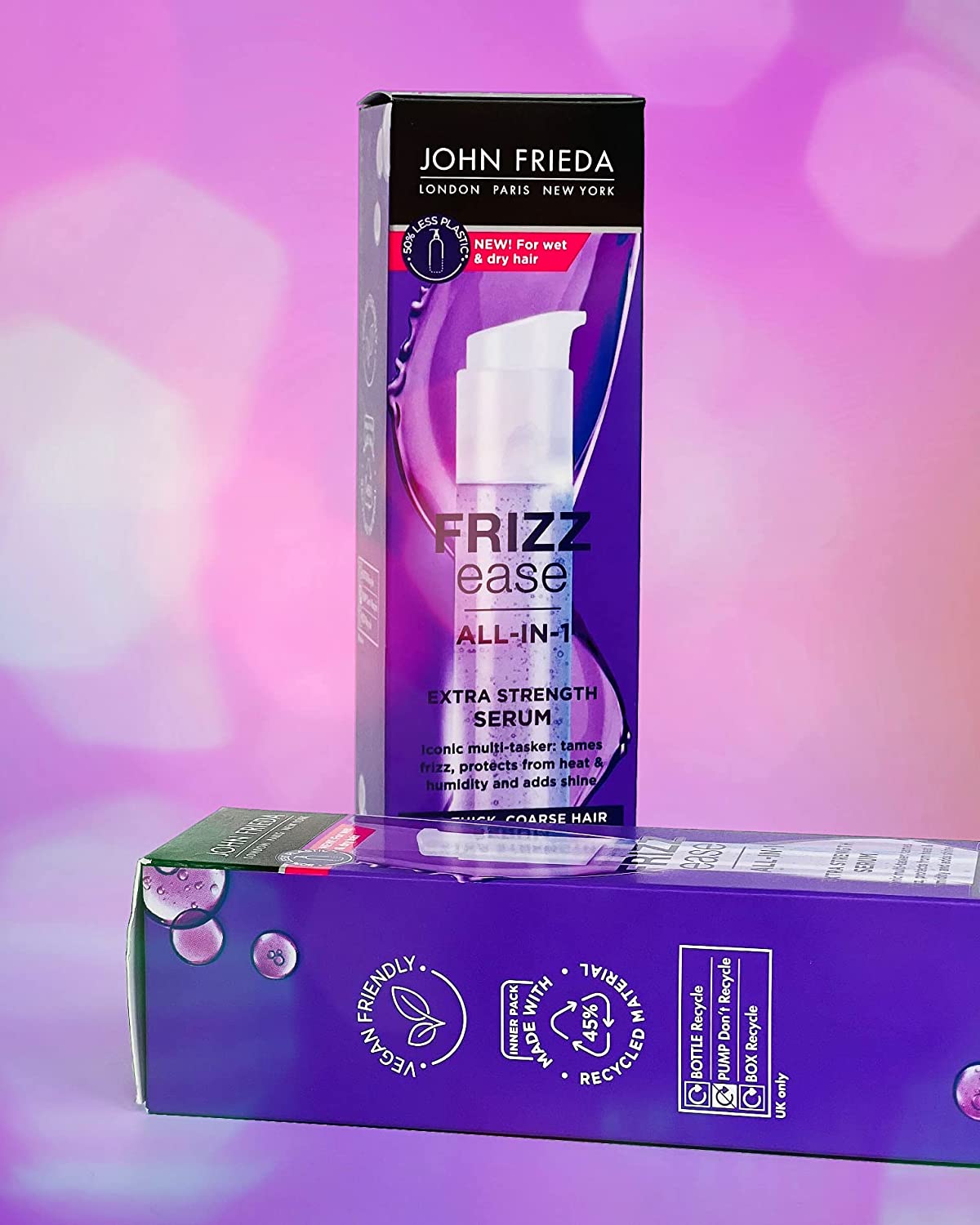 John Frieda Frizz Ease Extra Strength Serum New