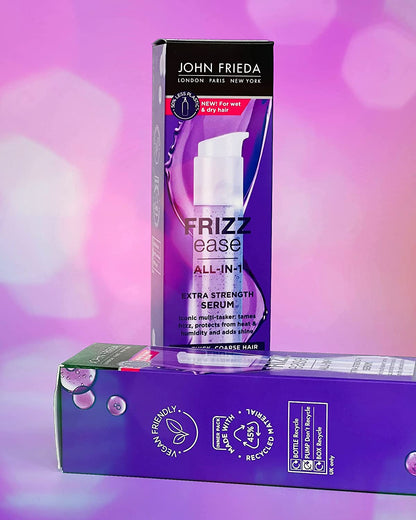 John Frieda Frizz Ease Extra Strength Serum New