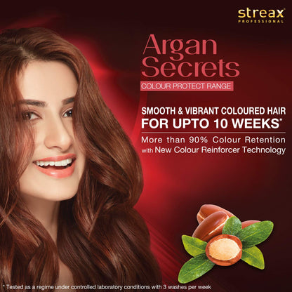 Streax Argan Secrets Color Protect Shampoo