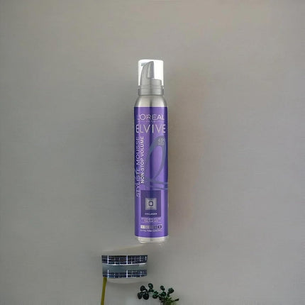 Loreal Elvive Extra Volume 48H Hold Styliste Mousse 200 ML