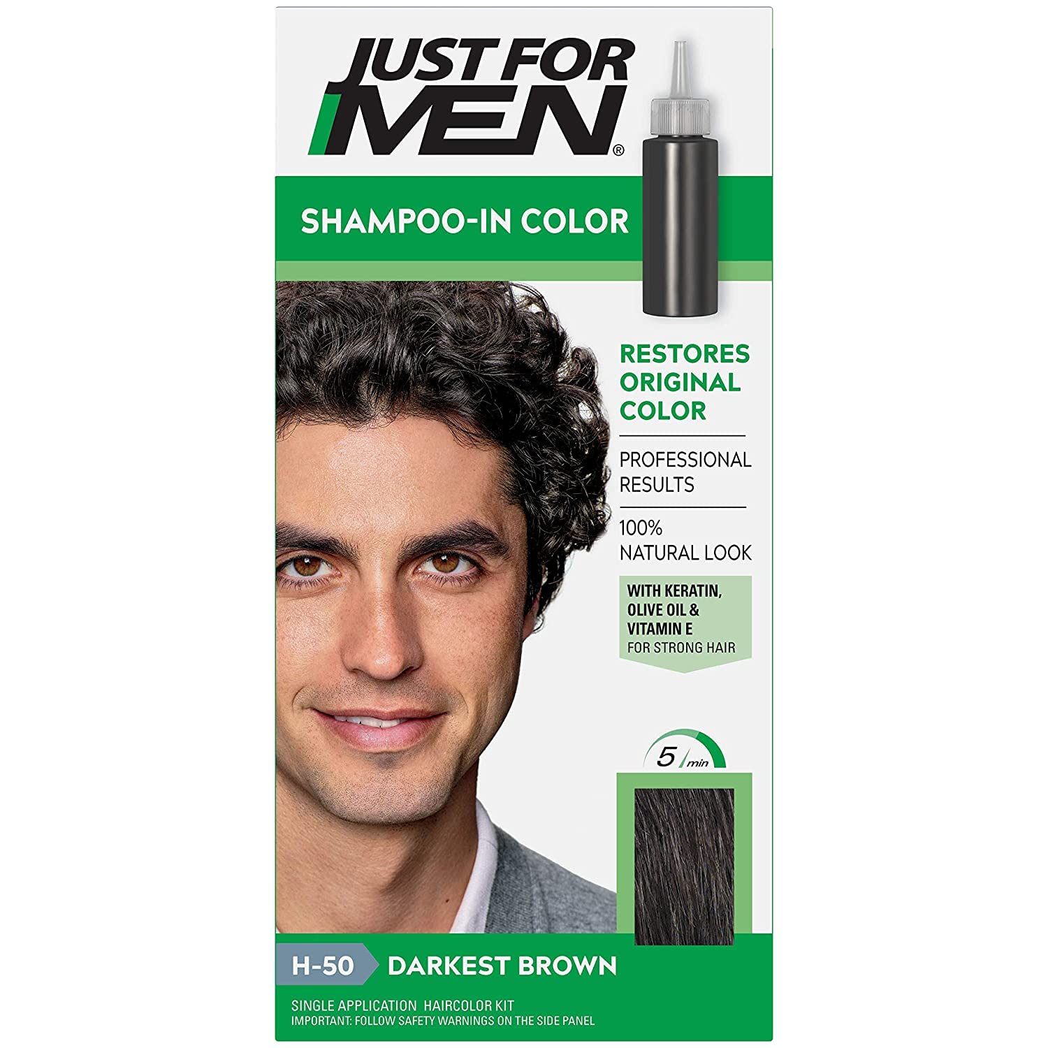 Just For Men Shampoo In Color H 50