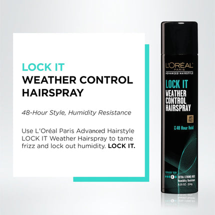 Loreal Lock It Weather Control Hairspray