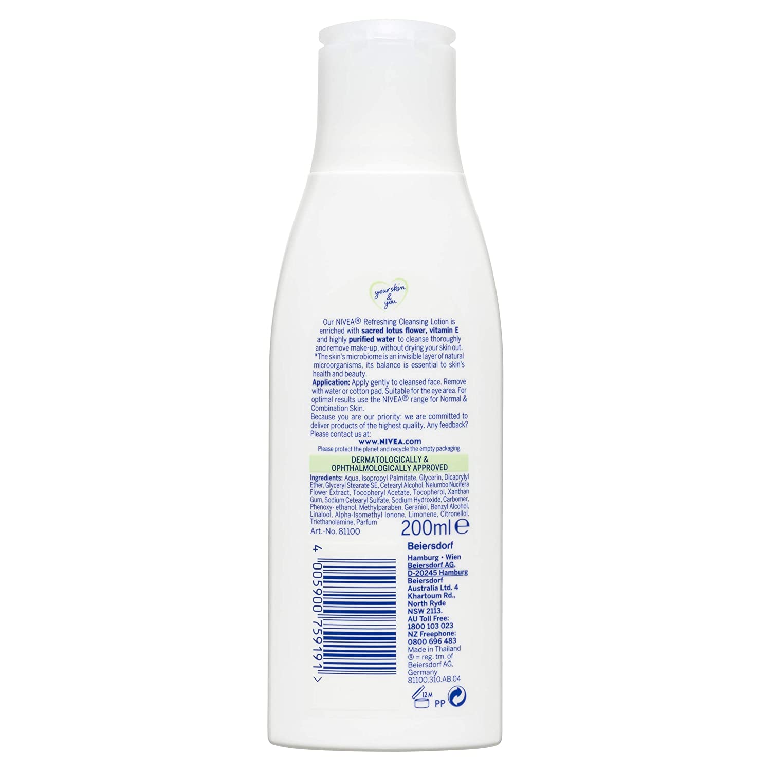 Nivea Visage Refreshing Cleansing Milk (200ml)