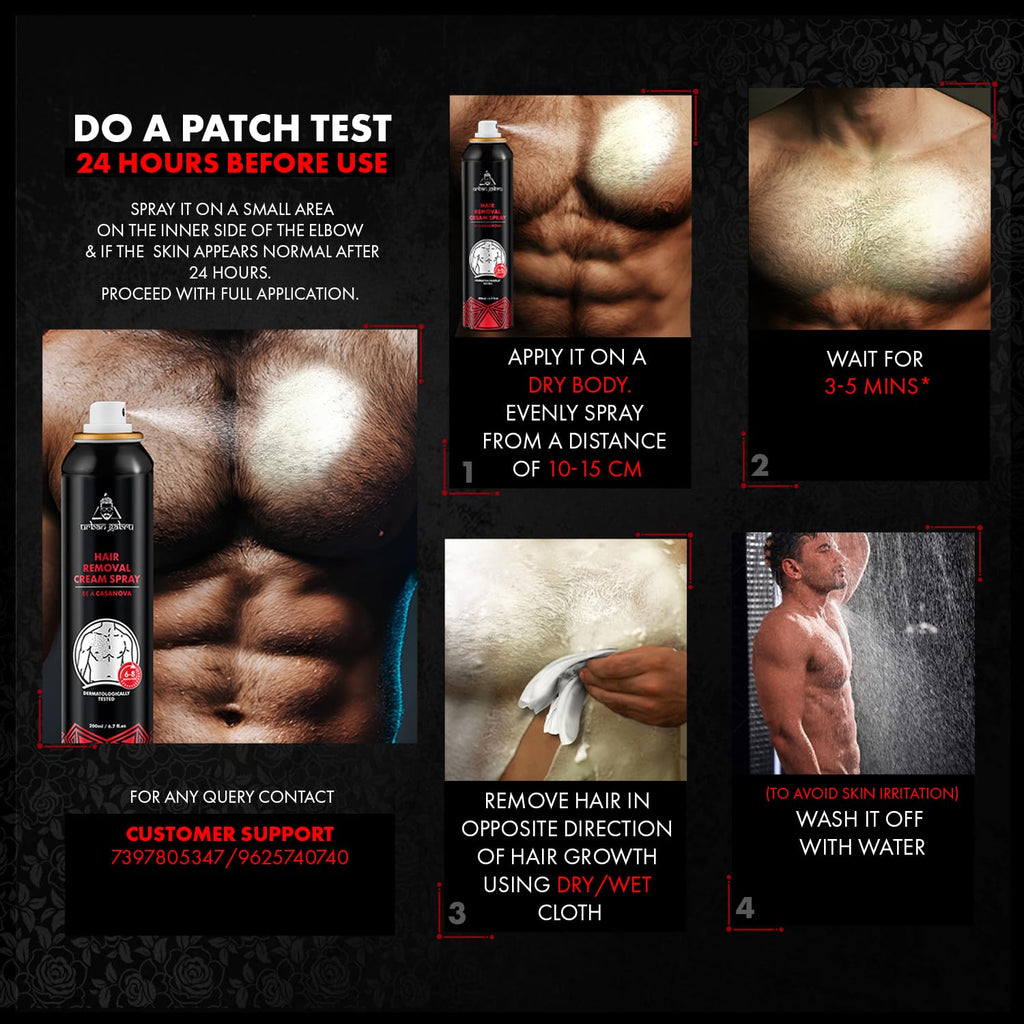 Urban Gabru Hair Removal Cream Spray Casanova