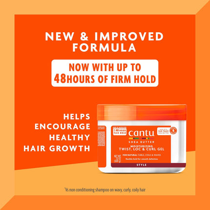 Cantu Moisturizing Twist, Loc & Curl Gel