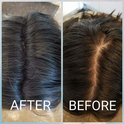 Hair Building Fibers before and after