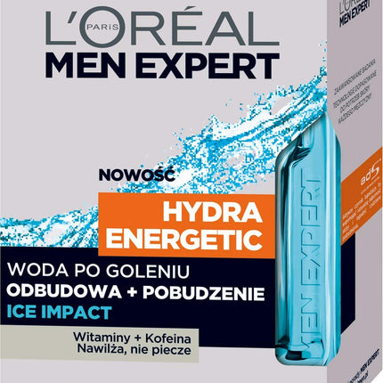 Loreal Men Expert Hydra Energetic Ice Impact splash