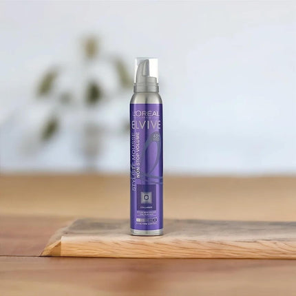 Loreal Elvive Extra Volume 48H Hold Styliste Mousse 200 ML