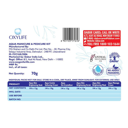 Oxylife Aqua Manicure Pedicure Kit