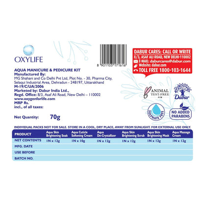 Oxylife Aqua Manicure Pedicure Kit