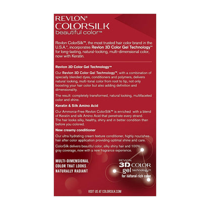 Revlon ColorSilk No.34 Deep Burgundy