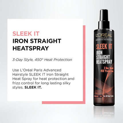 Loreal Sleek It Iron Straight Heatspray