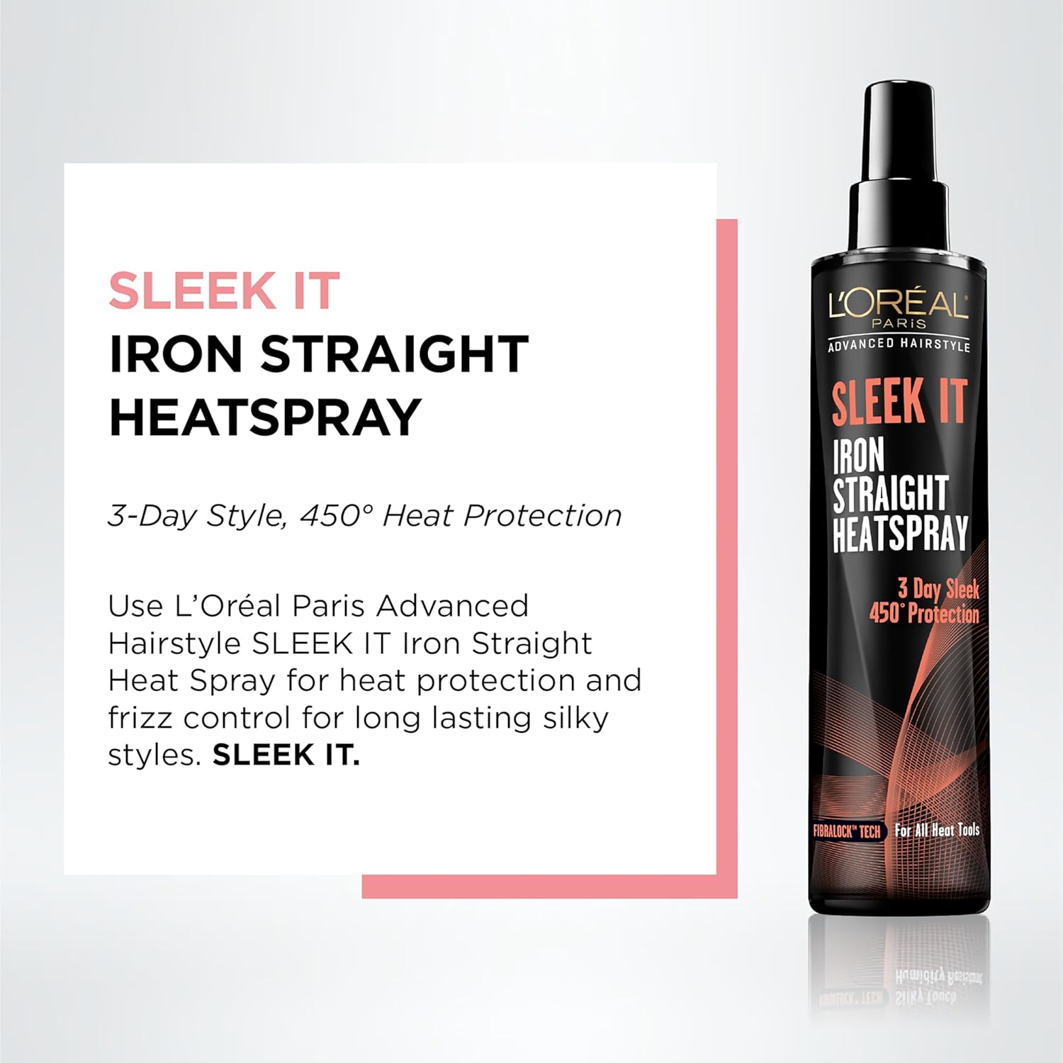 Loreal Sleek It Iron Straight Heatspray