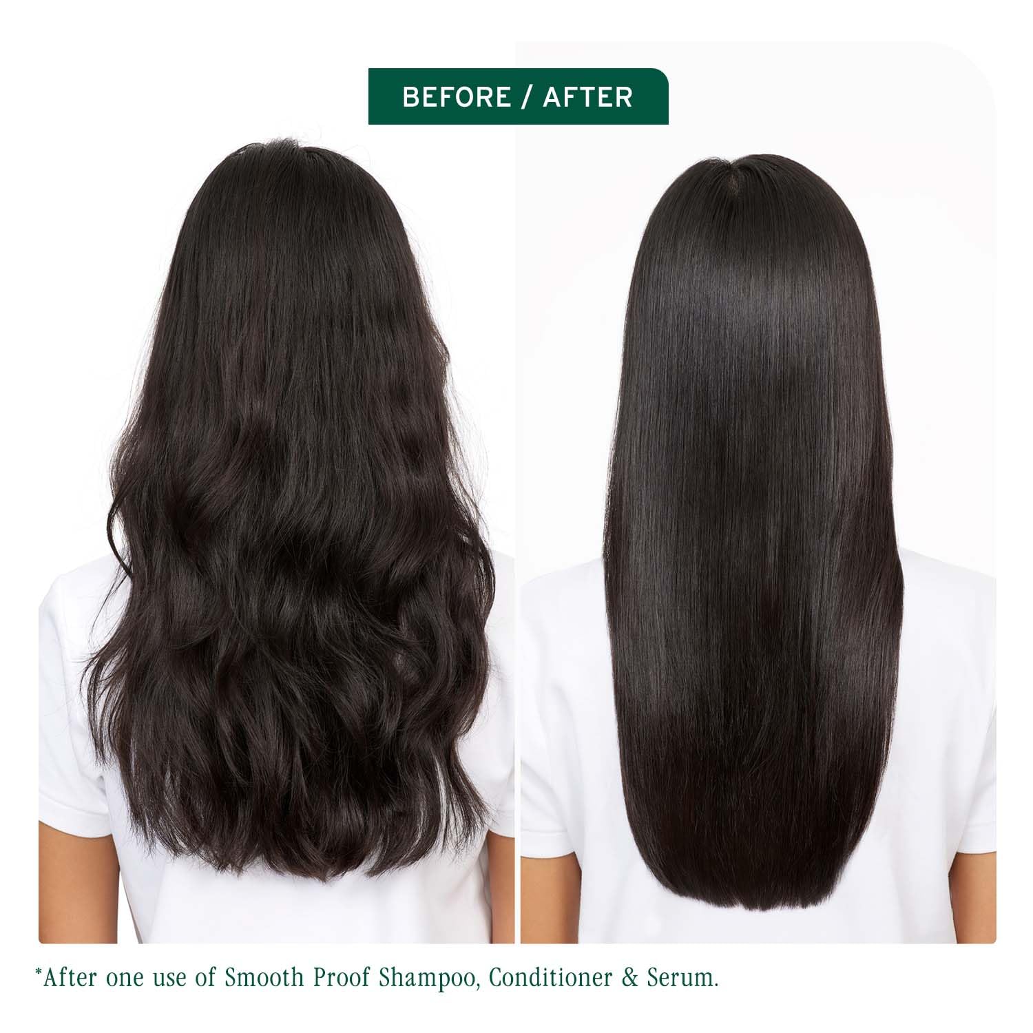 Biolage Smoothproof Shampoo before and after