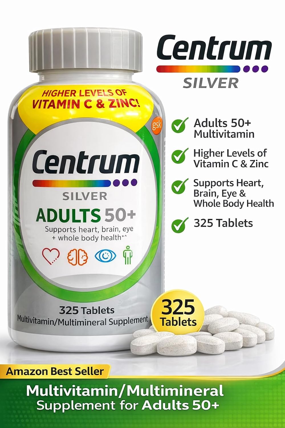 Centrum Silver Adults 50+ 
