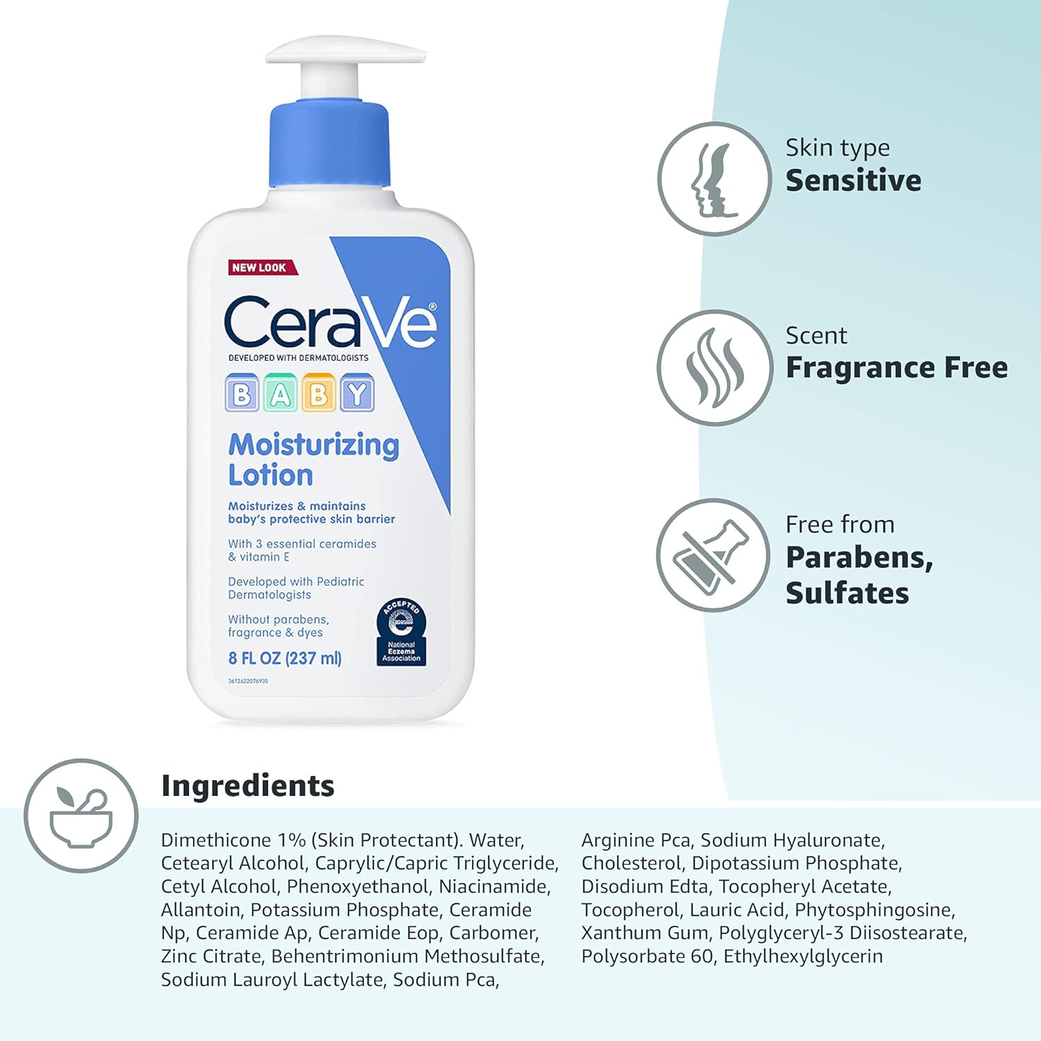 CeraVe Baby Moisturizing Lotion