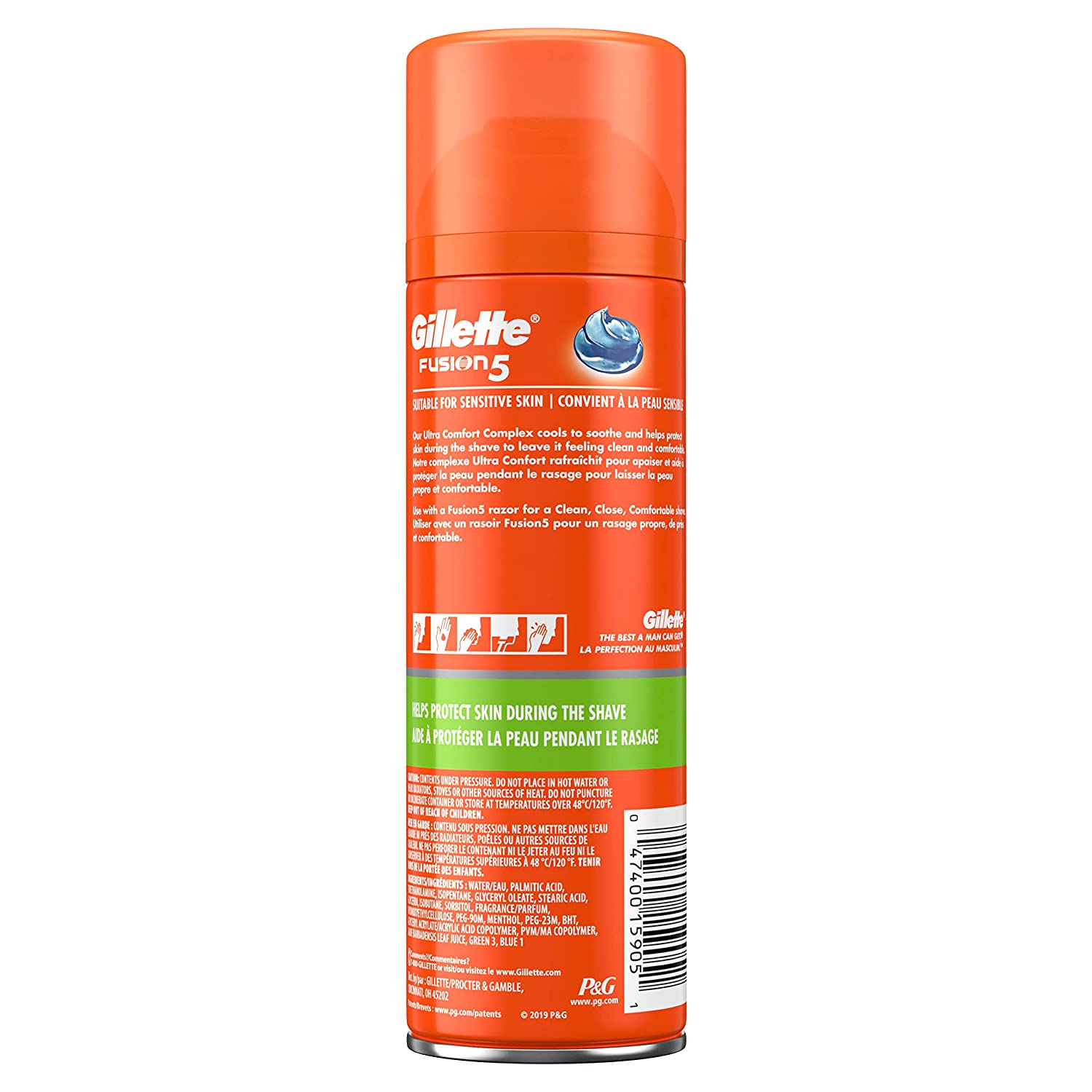 Gillette Fusion 5 Ultra Sensitive Shaving Gel
