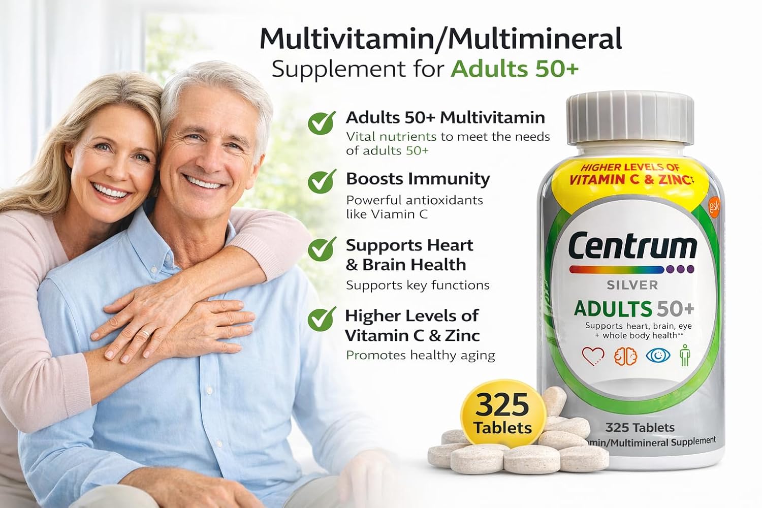 Centrum Silver Adults 50+ 