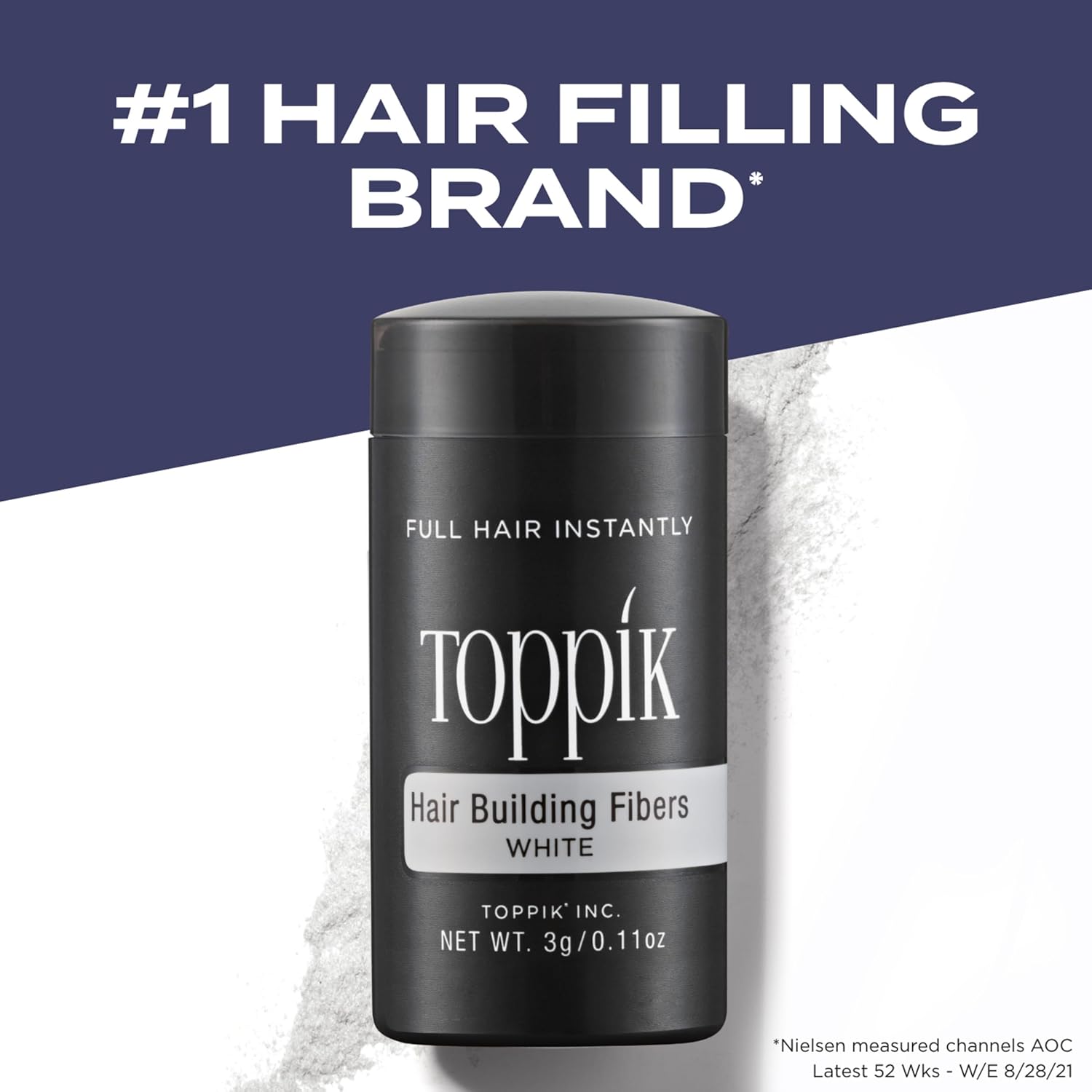 Toppik Hair Building Fibers White