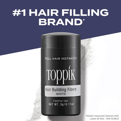 Toppik Hair Building Fibers White