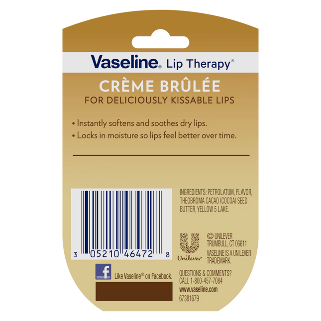 Vaseline Lip Therapy Crème Brûlée Mini