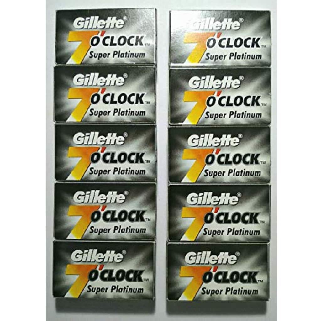 Gillette 7O'Clock Super Platinum - Wholesale Pack
