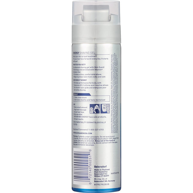 Nivea Men Active Energy Skin Revitaliser Shaving Gel