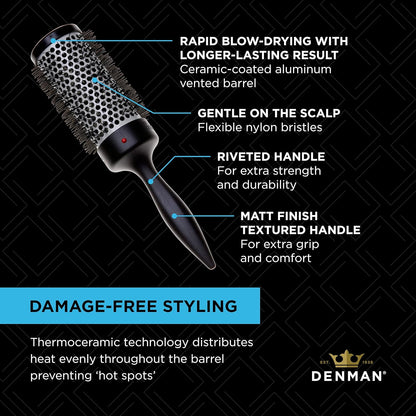 Denman Thermoceramic Curl Brush D76