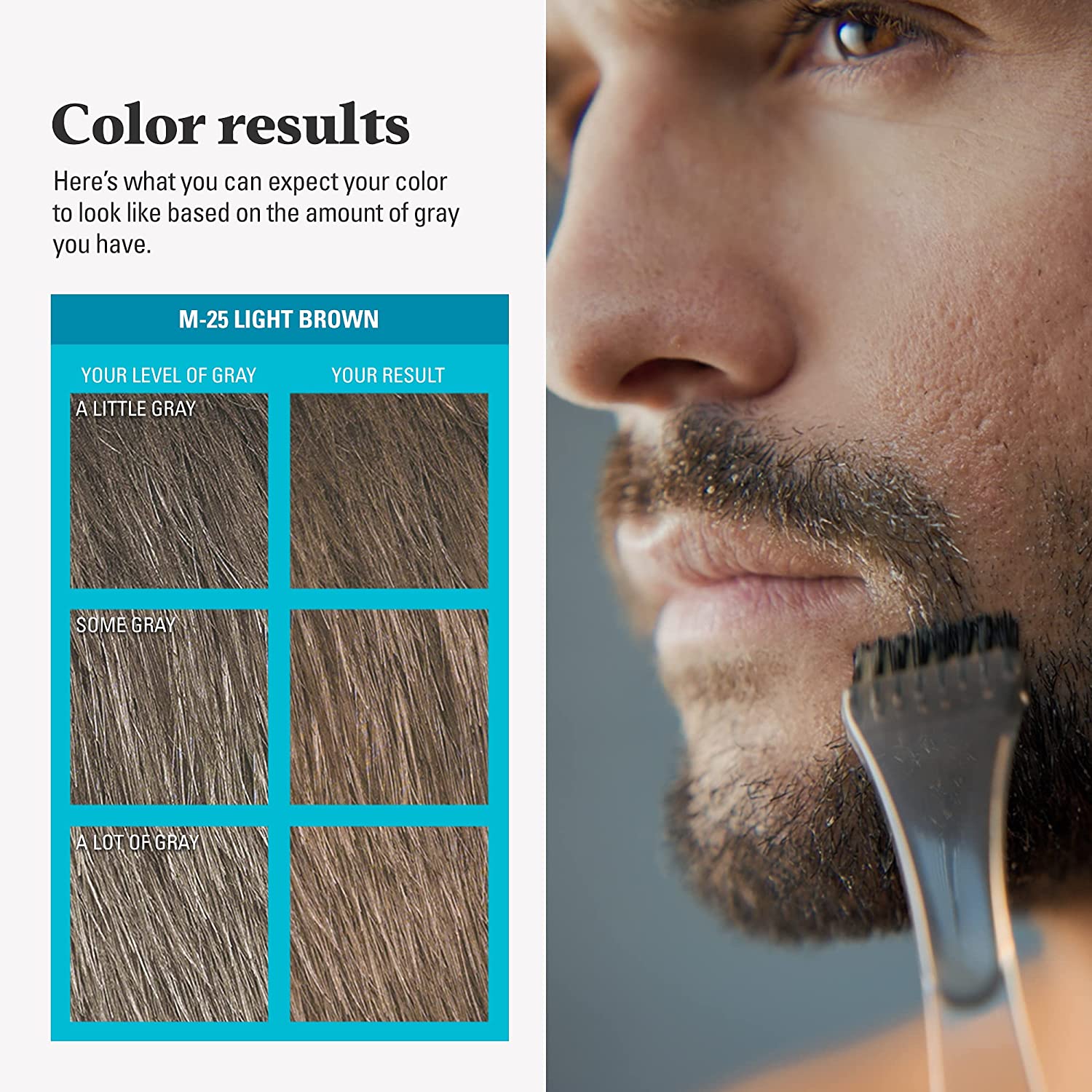 Just For Men Mustache & Beard M-25