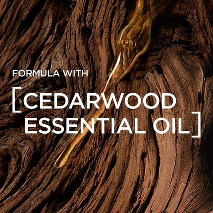 Loreal Men Expert Barber Club products formulated with Cedar wood essential oil