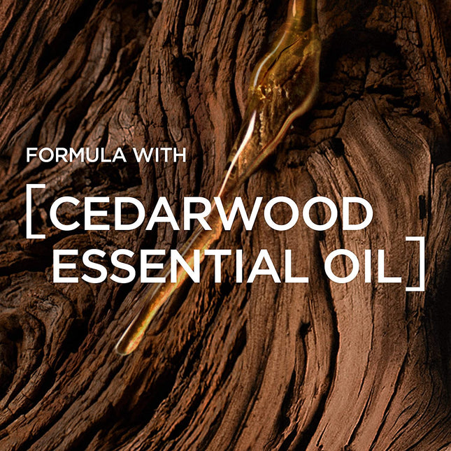Loreal Men Expert Barber Club products formulated with Cedar wood essential oil