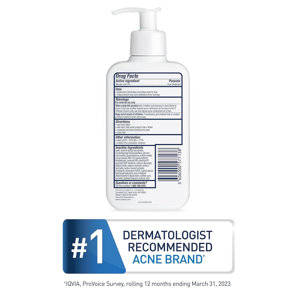 CeraVe Acne Control Cleanser 8 FL