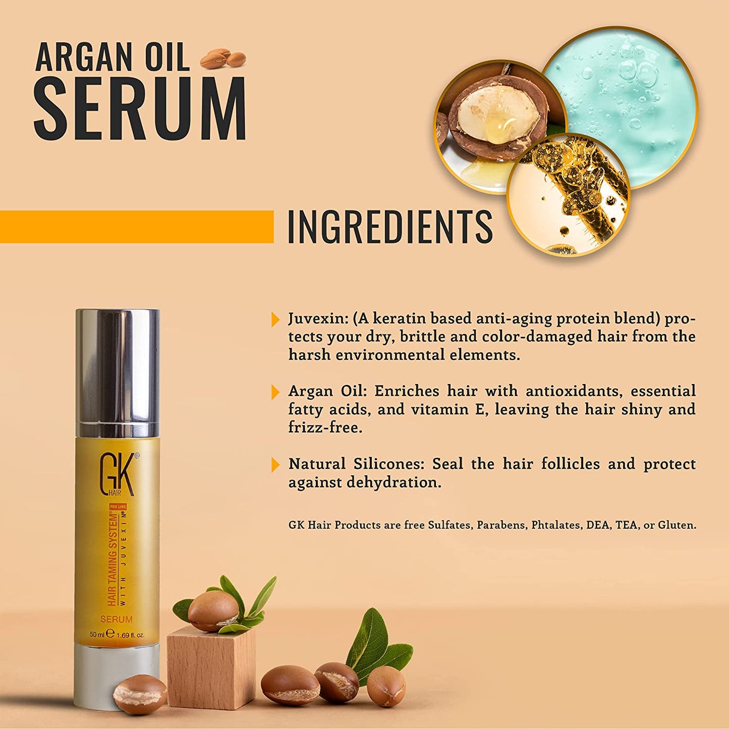 GK Hair Taming System Serum
