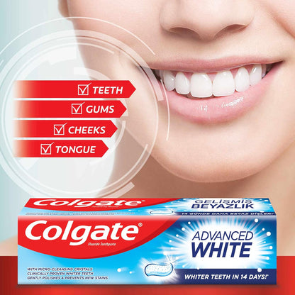 Colgate Advanced White 100 ML- Imported