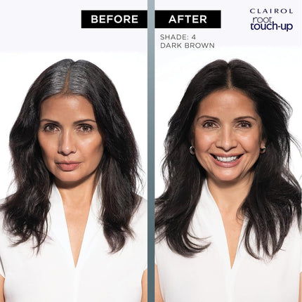 Retoque de raíces en castaño oscuro Clairol 4 EE. UU.
