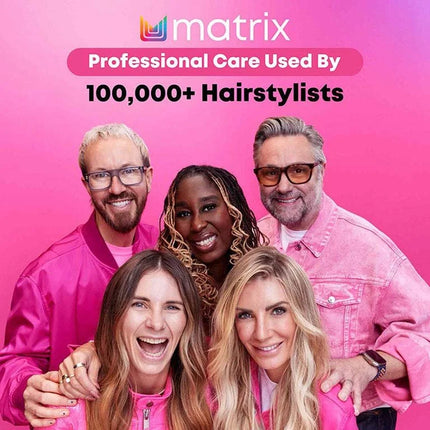 Matrix Professional care used by 100000+Hairstylists