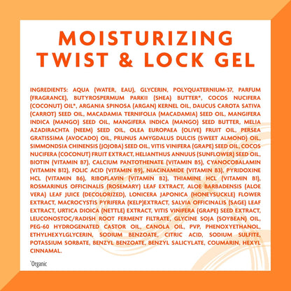 Cantu Moisturizing Twist, Loc & Curl Gel