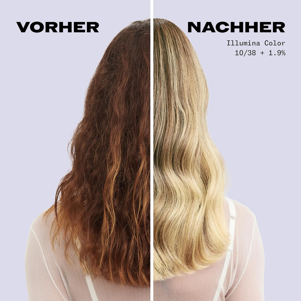 Wella Illumina hair Color before and after