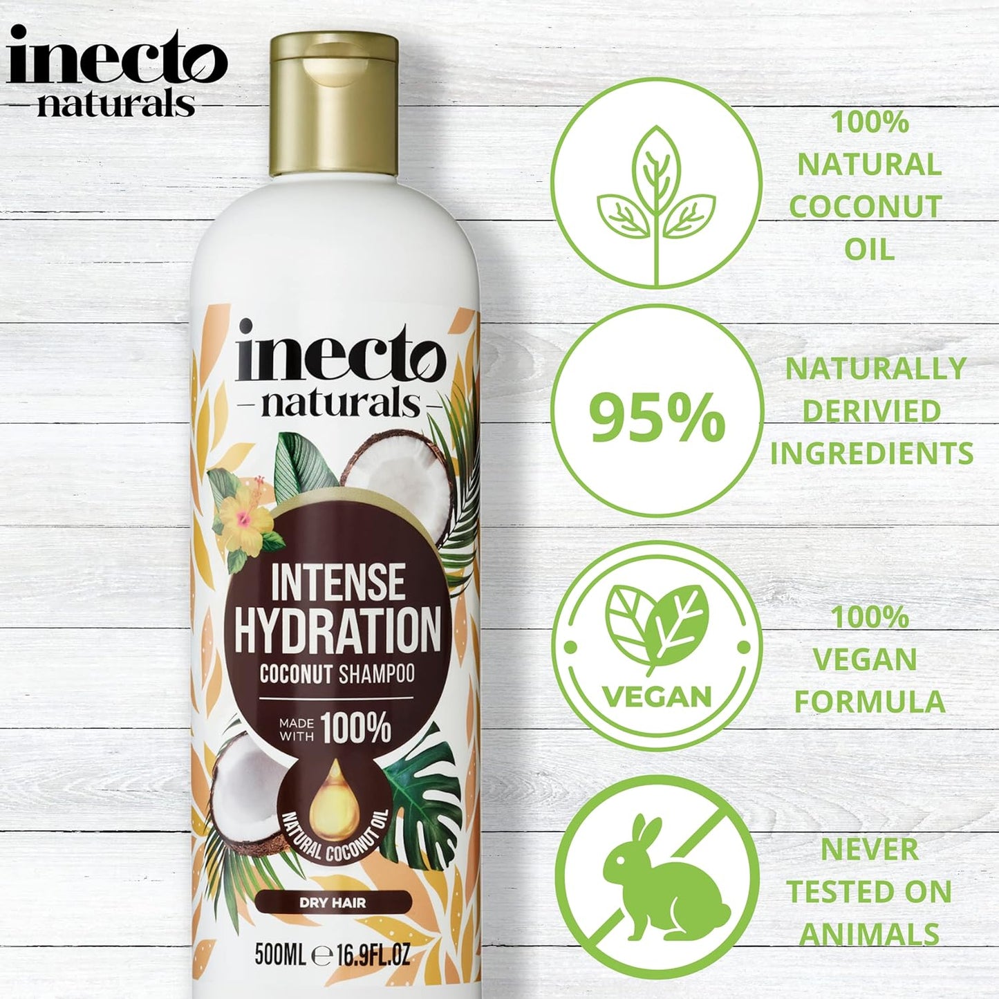 inecto Intense Hydration Coconut Shampoo